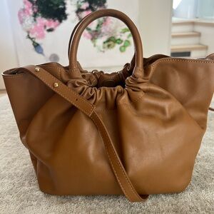 DeMellier Leather Crossbody Tote Bag